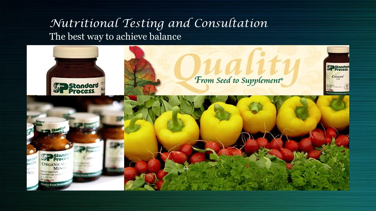 Nutritional supplements and testing materials
